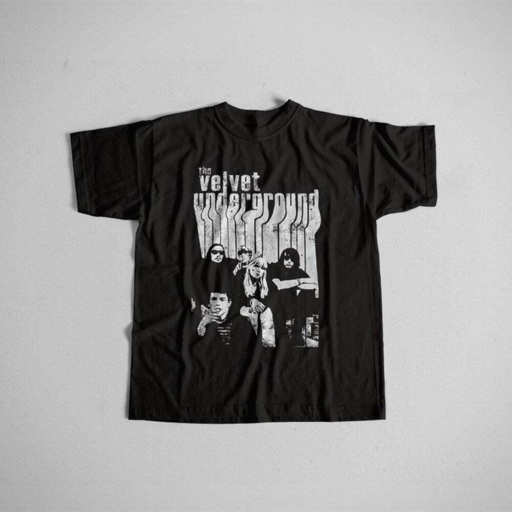The Velvet Underground Essential Music Band Unisex Graphic Tee T-Shirt
